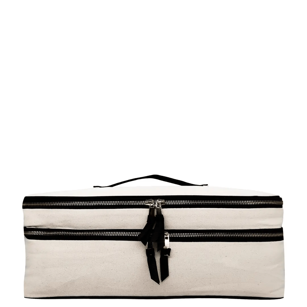 Double Hair Tools Travel Case, Cream