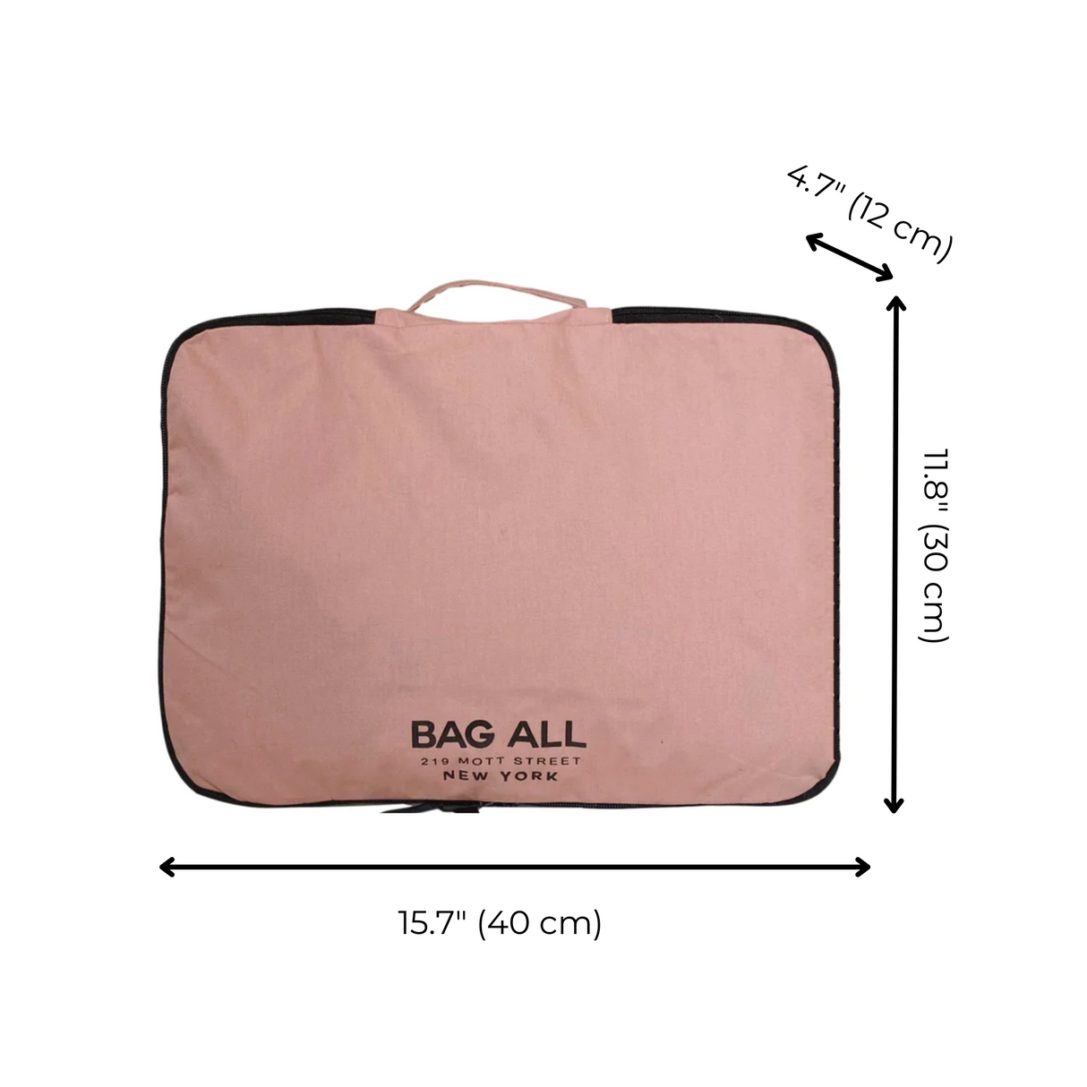 Large Packing Cube, Double Sided – Pink/Blush