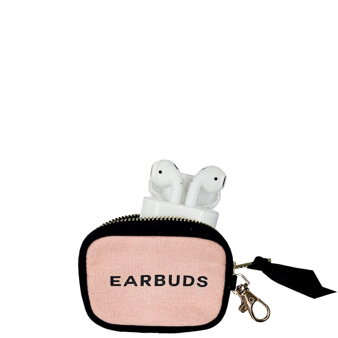 Earbuds/Airpods Case with clasp, Pink