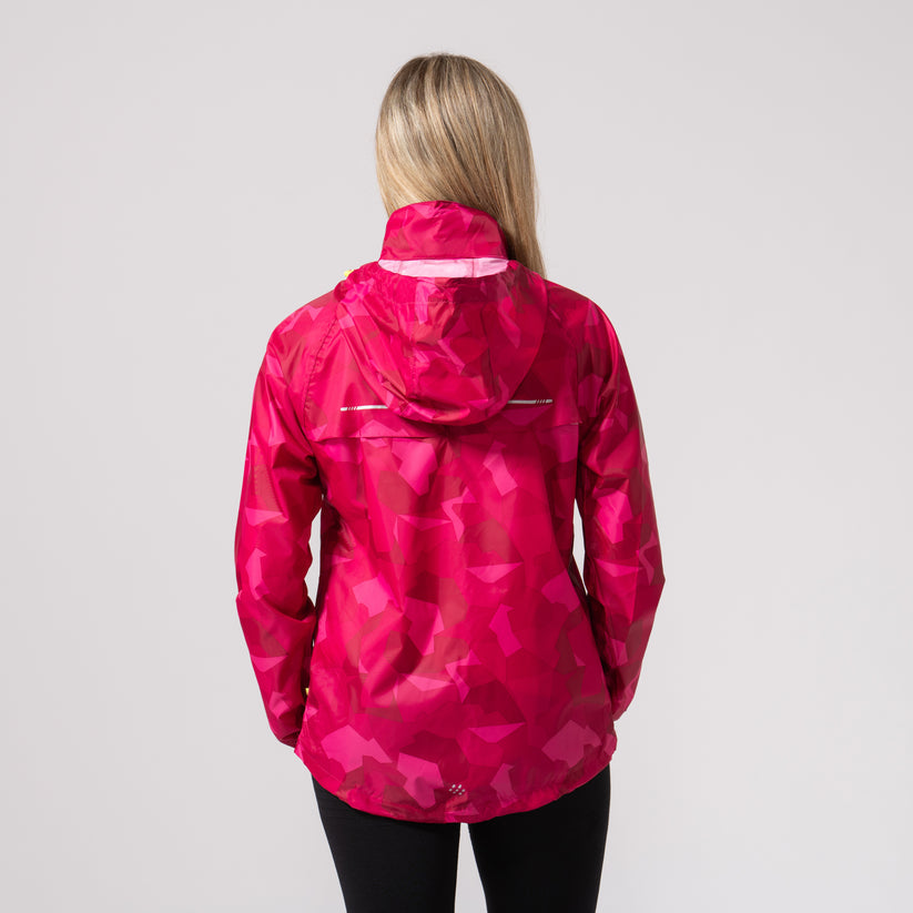 Pink Camo Mac-In-A -Sac Origin II Rain Coat