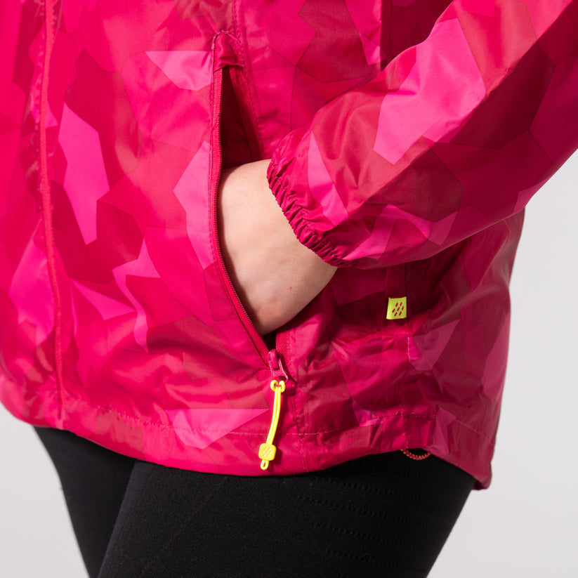 Pink Camo Mac-In-A -Sac Origin II Rain Coat
