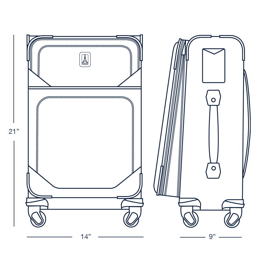 FlightCrew™ 5 Expandable Carry-On Spinner (3662-01) by Travelpro