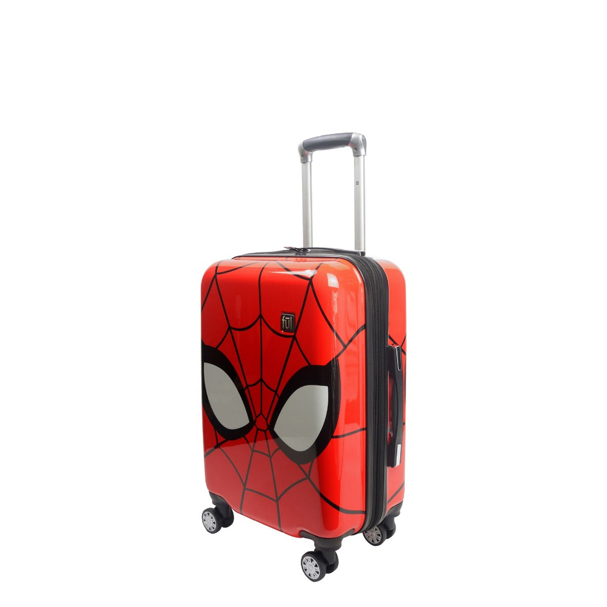 Marvel Spiderman Mask FŪL 21" Hard Rolling Luggage  - Stocked In Store