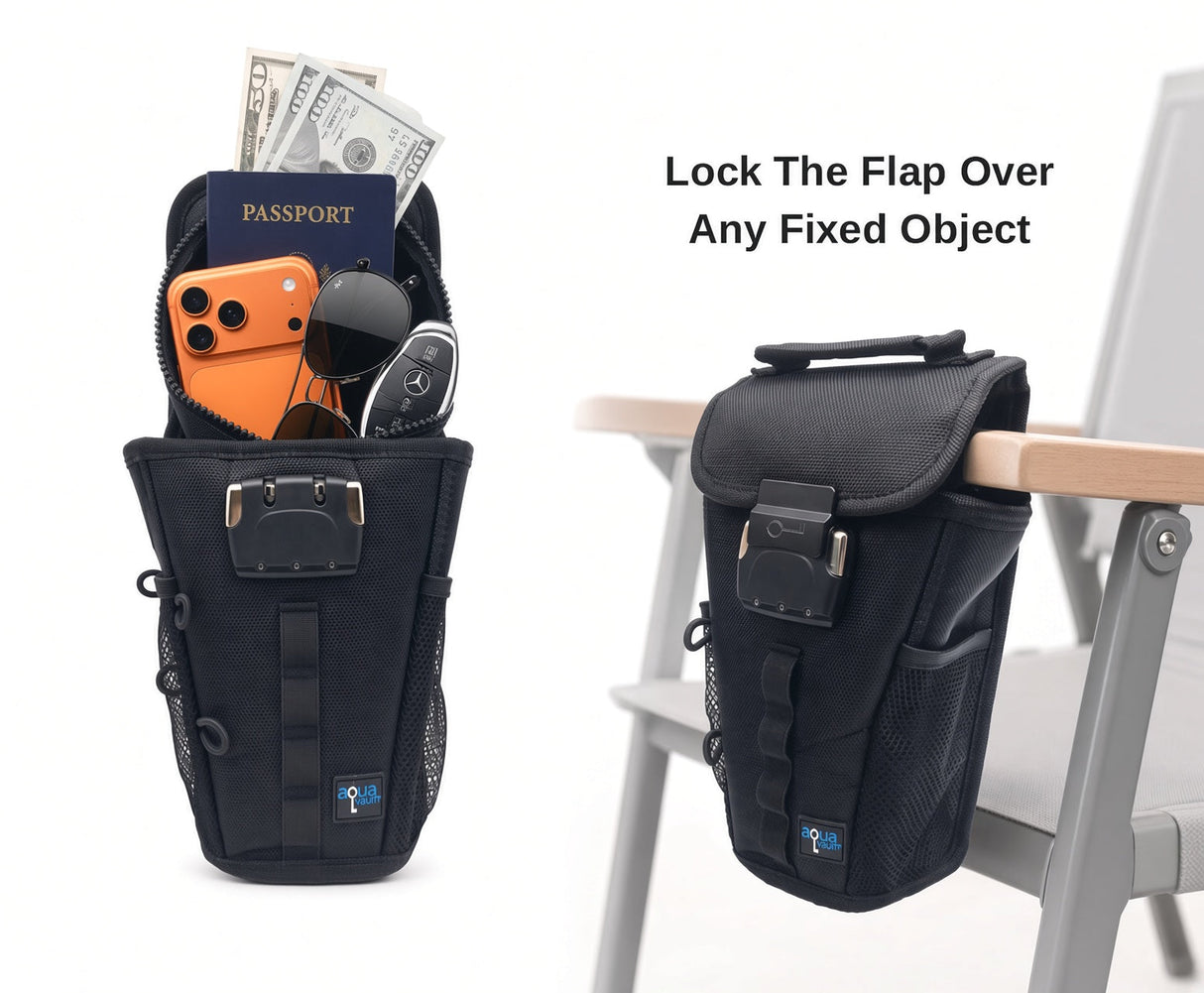 FlexSafe: Anti-Theft Portable & Packable Travel Safe