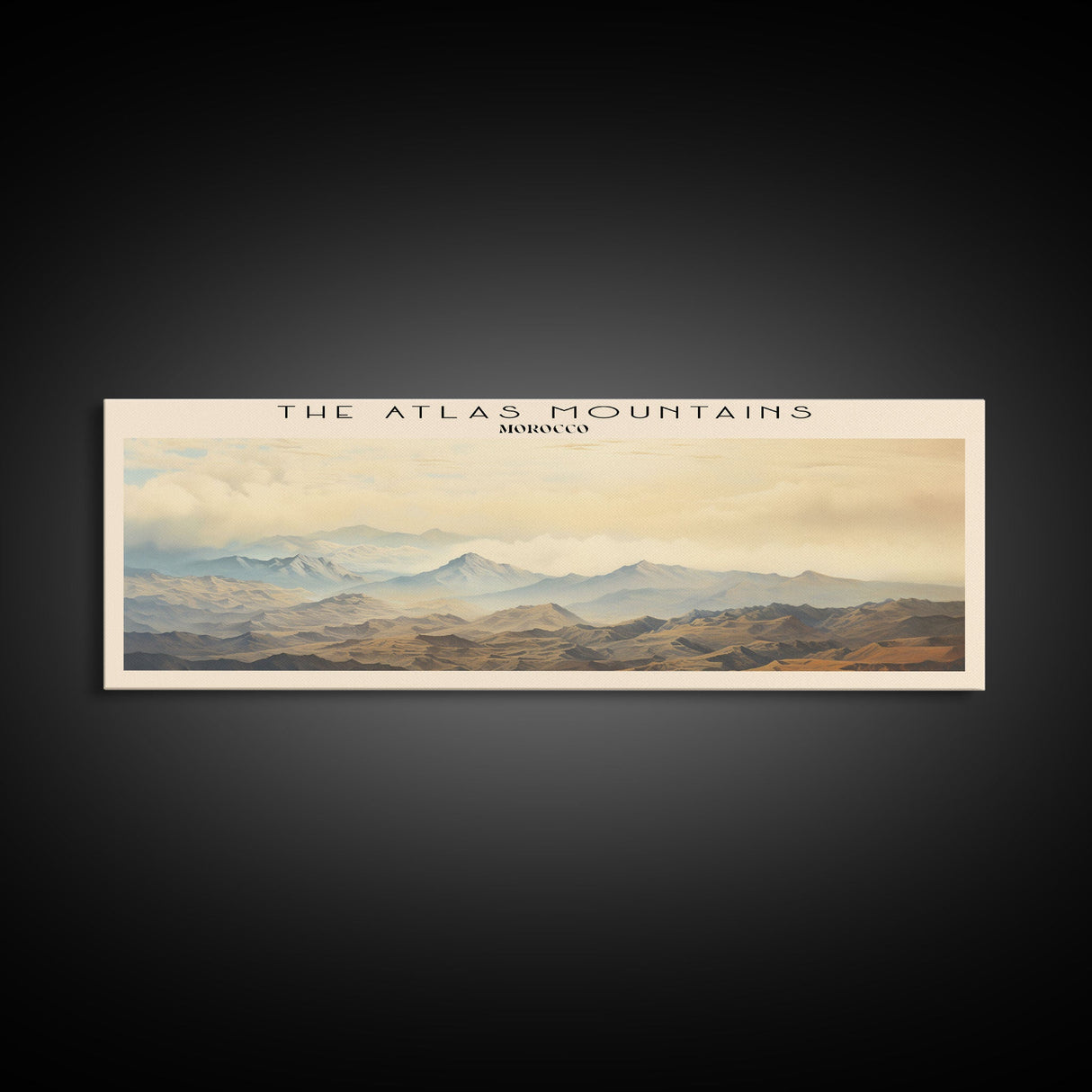 The Atlas Mountains Wall Art Travel Poster Print, Gift For Travel Lover, Vacation Gift, COUNTRY Wall Art, Home Decor, Original Art