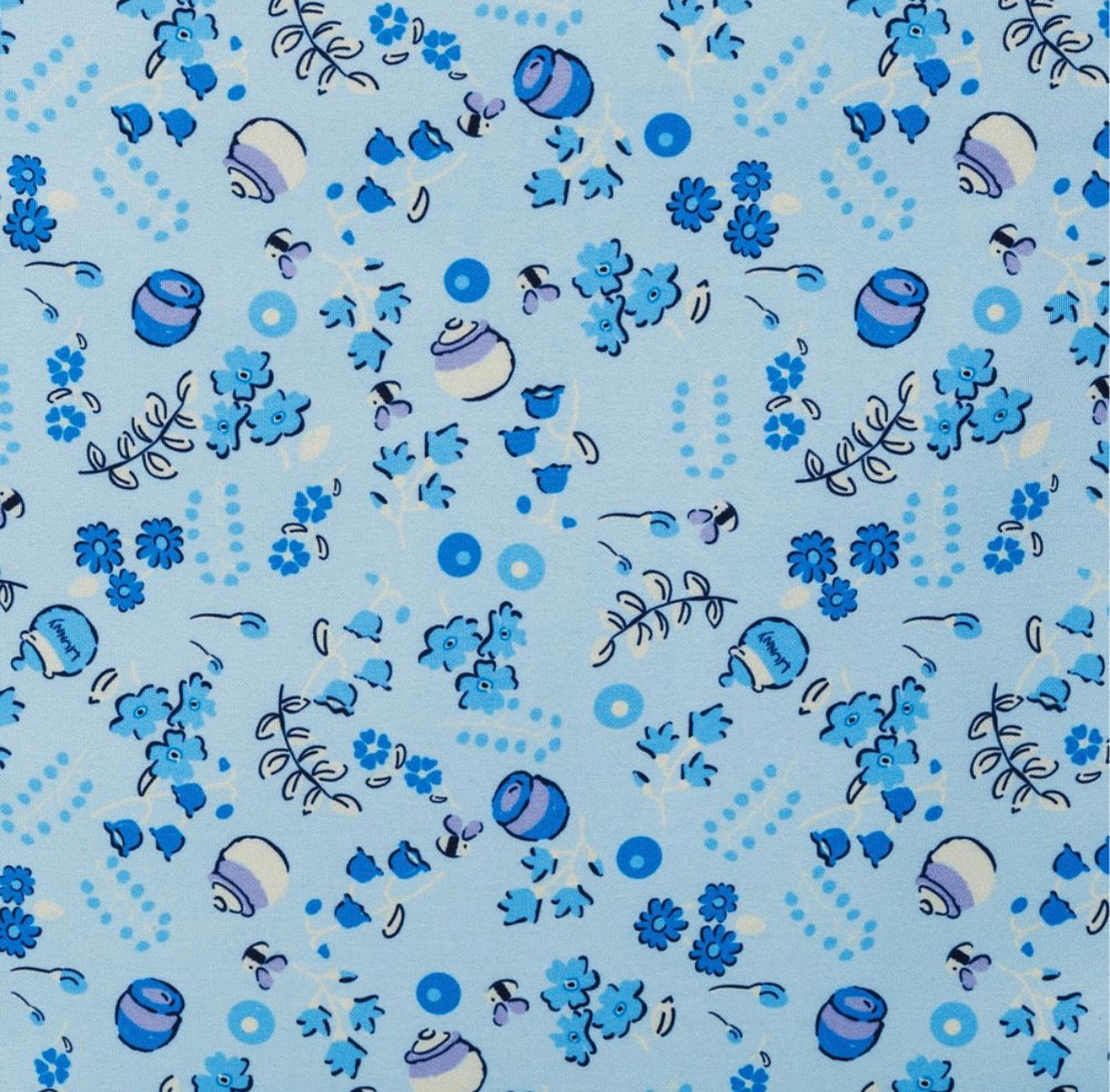 Disney Loungefly Winnie the Pooh and Friends Denim Look Mini Backpack