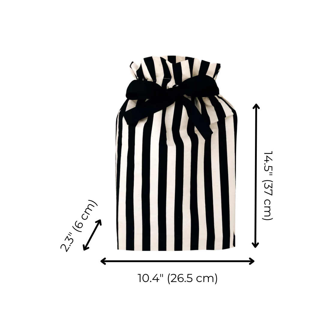Gift Bag Striped Medium