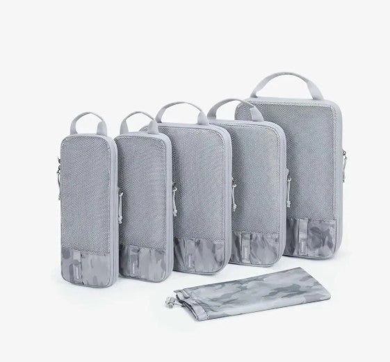 Compression Packing Cube 6 Piece Set by Bagsmart