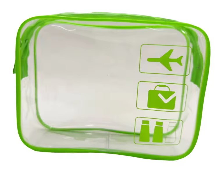 TSA 3-1-1 Approved Toiletry Bag Clear Toiletry Bag- 1 Qt.