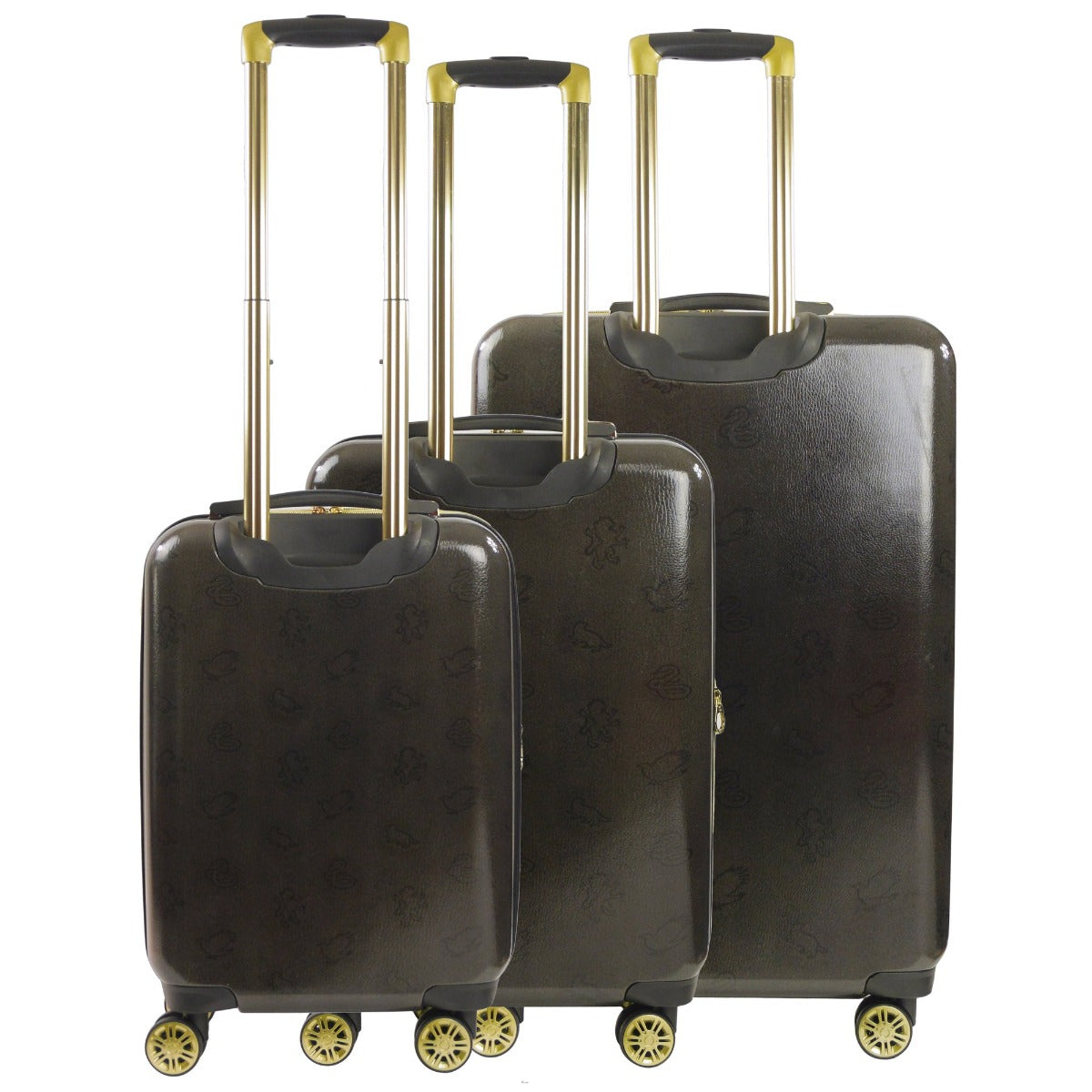Harry Potter Hogwarts Express Juego de maletas de 3 piezas negro