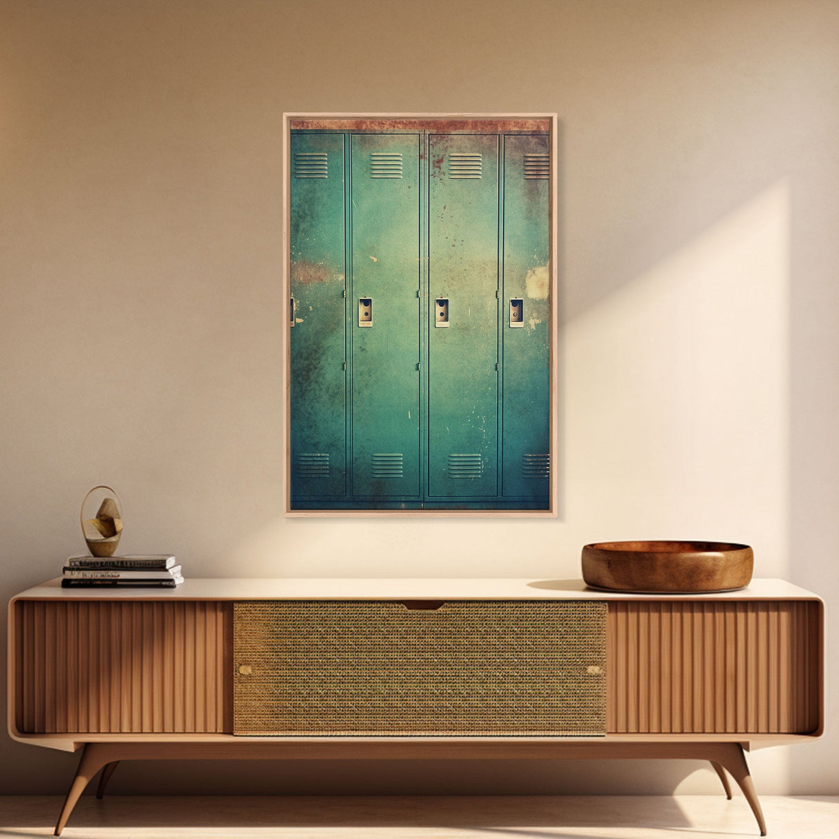 Locker Decor, Rustic Wall Decor, Minimalist Wall Art, Canvas Print, Wall Hanging, Portrait Art, Trendy Wall Art, Modern Prints, Room Decor