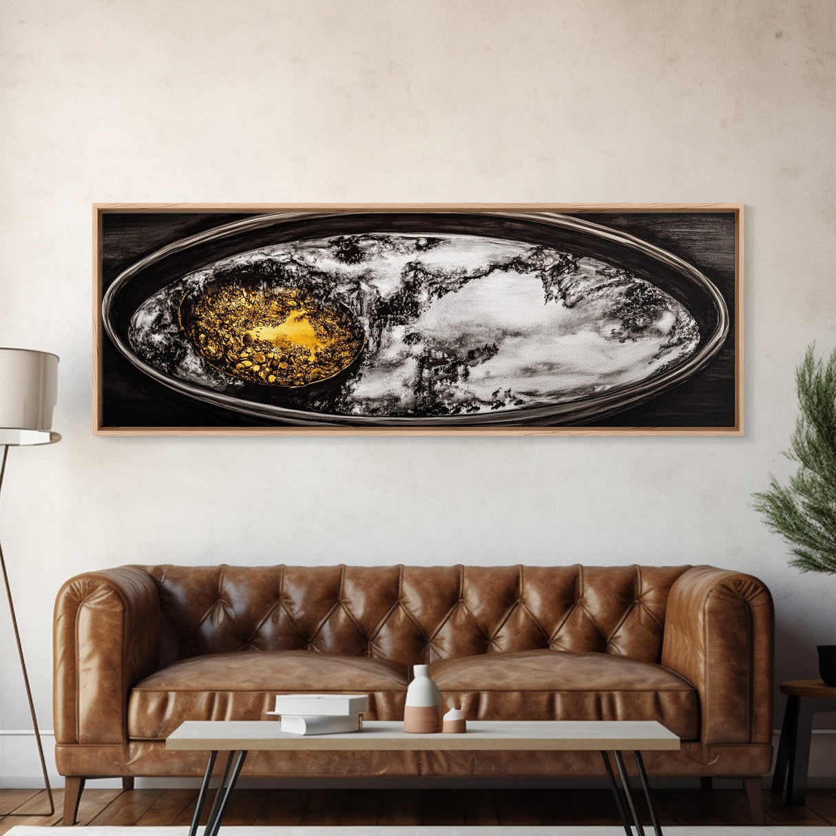 Saturn Rings, Space Art, Planetary Abstract, Canvas Print, Outer Space Decor, Sci-Fi Wall Art, Living Room Art, Celestial Home Decor