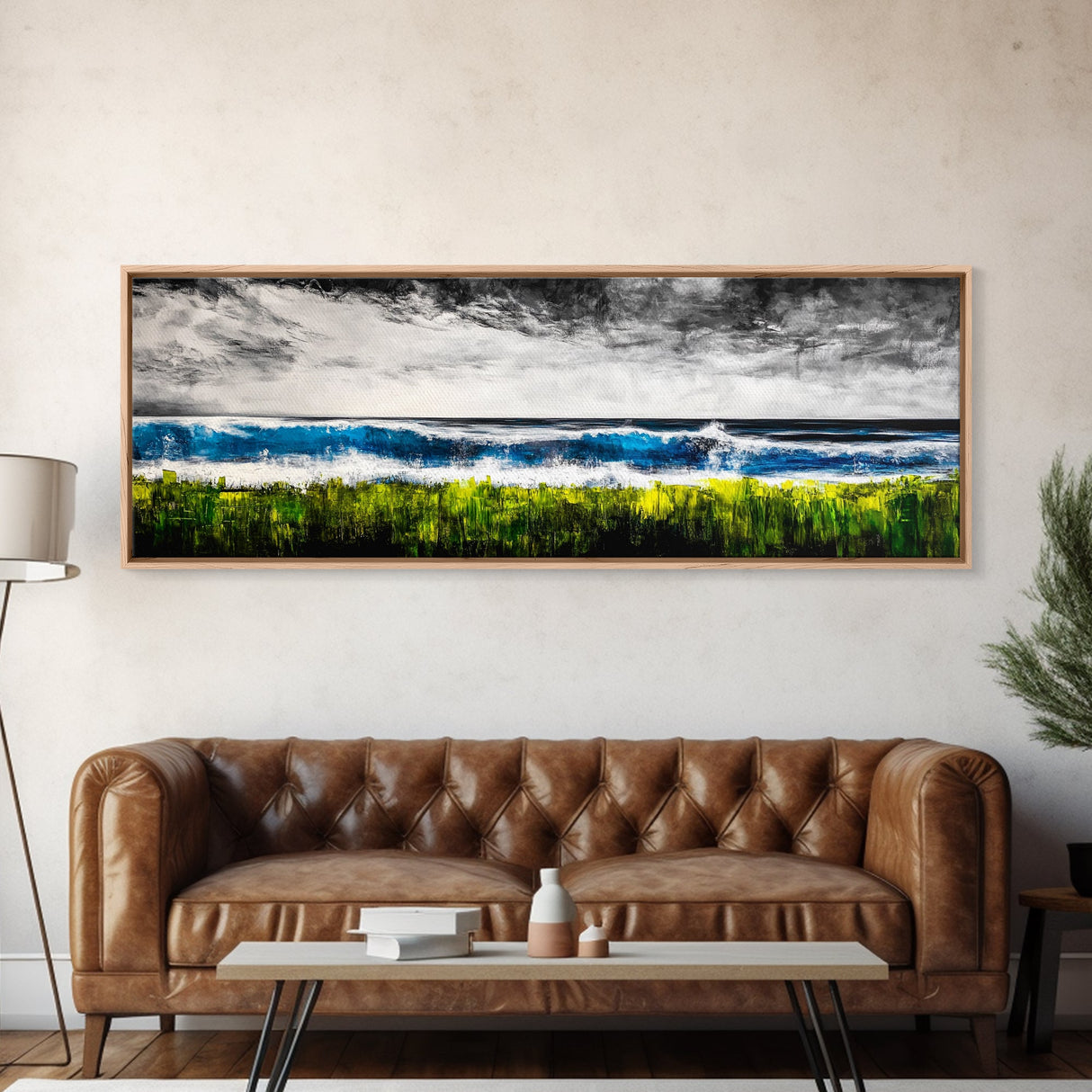 Stormy Pier, Coastal Wall Art, Moody Ocean Print, Beach House Decor, Nautical Themed Home, Black and White Seascape, Canvas Print
