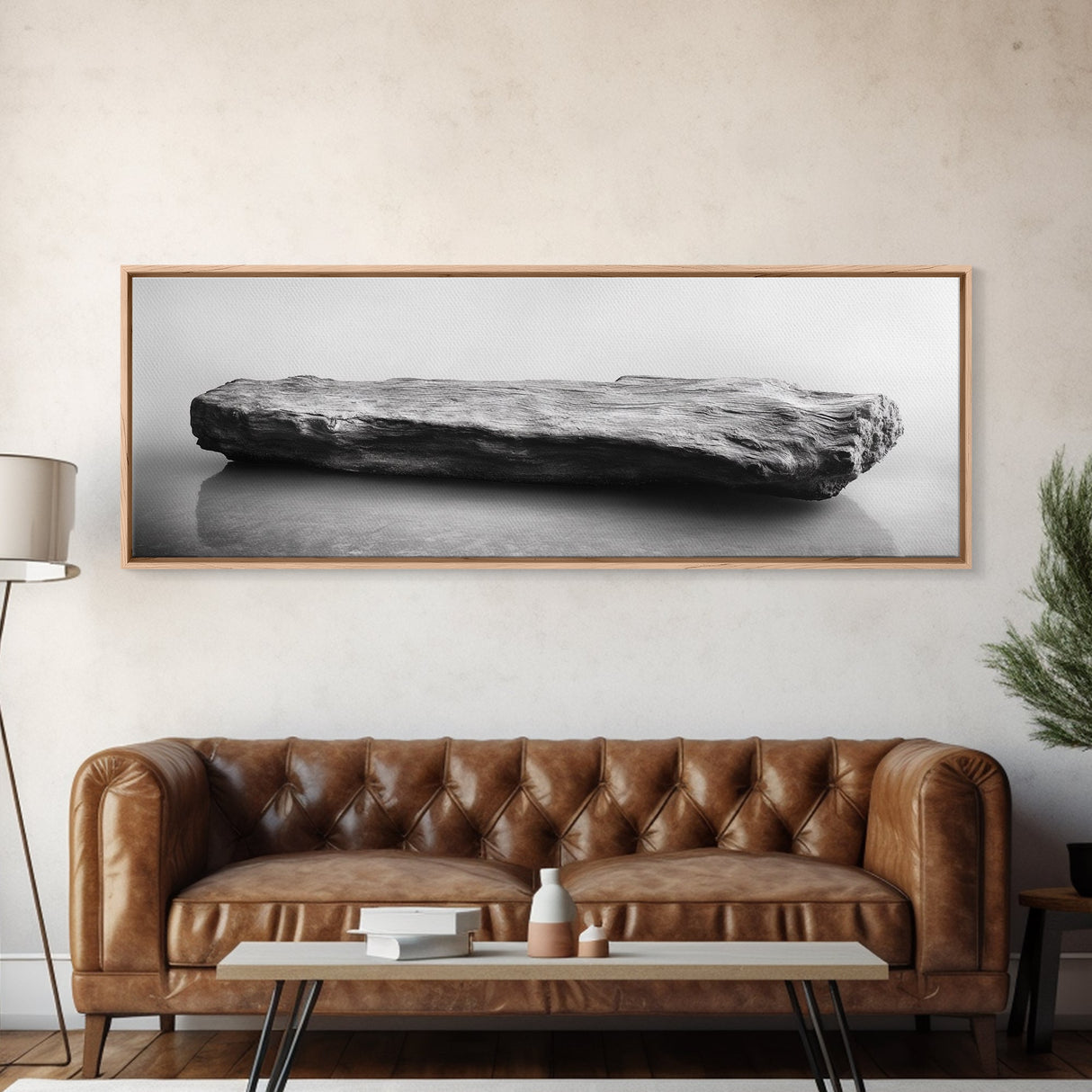 Driftwood Texture, Natural Wood, Organic Surface, Rustic Element, Canvas Print, Minimalist Wall Art, Entryway Decor, Modern Neutral Art
