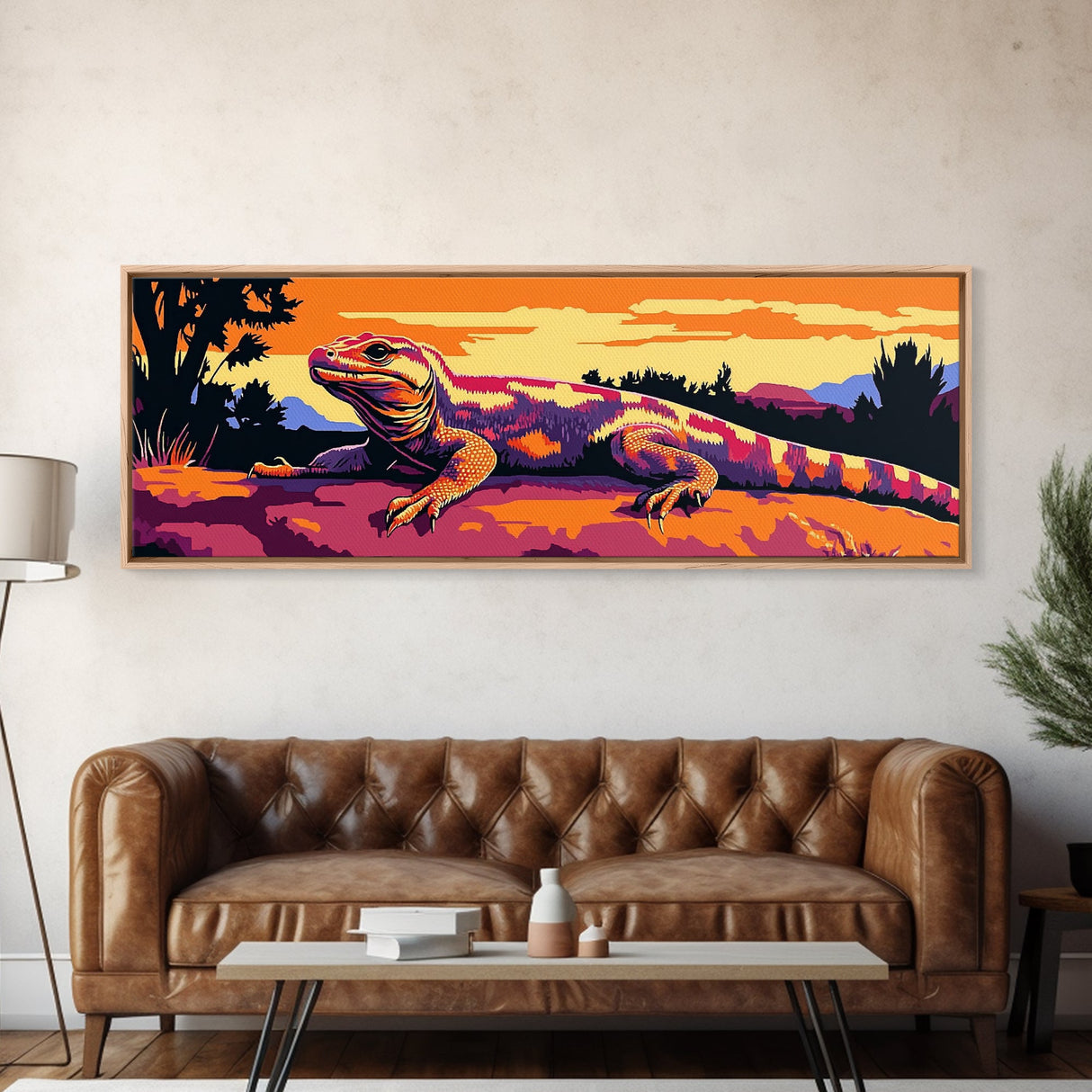 Geometric Wall Art, Framed Canvas Print, Southwest Wall Art, Chicano Art, Extra Wide Art, Rustic Wall Art, Moody Art, Above Couch Art