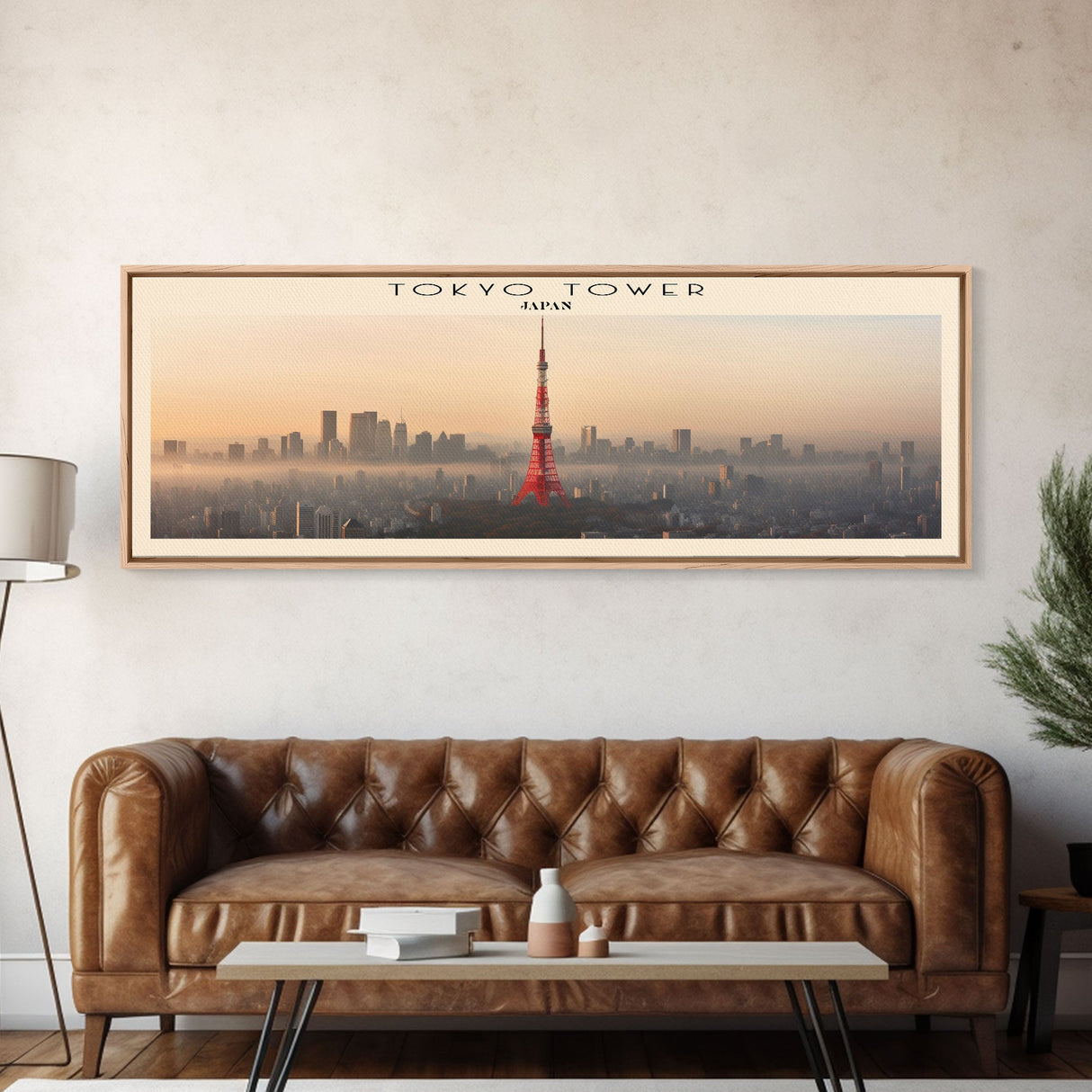Tokyo Tower Travel Print Wall Art, Travel Poster Print, Retro Style COUNTRY Home Decor, Wall Hanging, Travel Gift Idea, Unique Metal Art