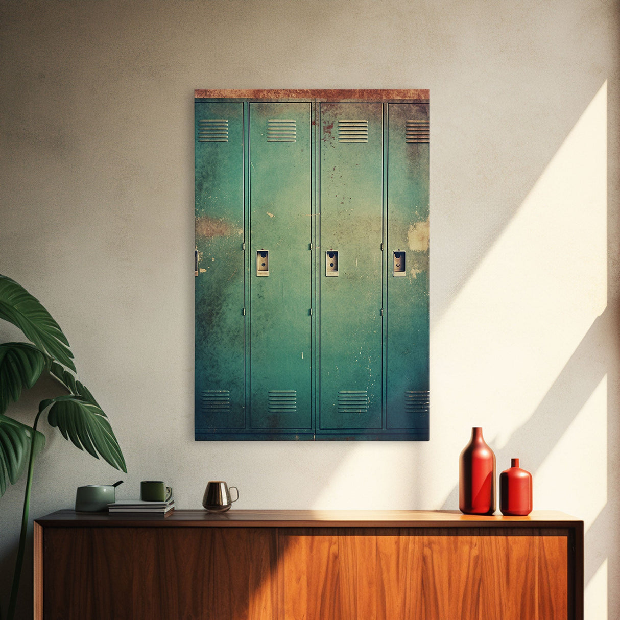 Locker Decor, Rustic Wall Decor, Minimalist Wall Art, Canvas Print, Wall Hanging, Portrait Art, Trendy Wall Art, Modern Prints, Room Decor