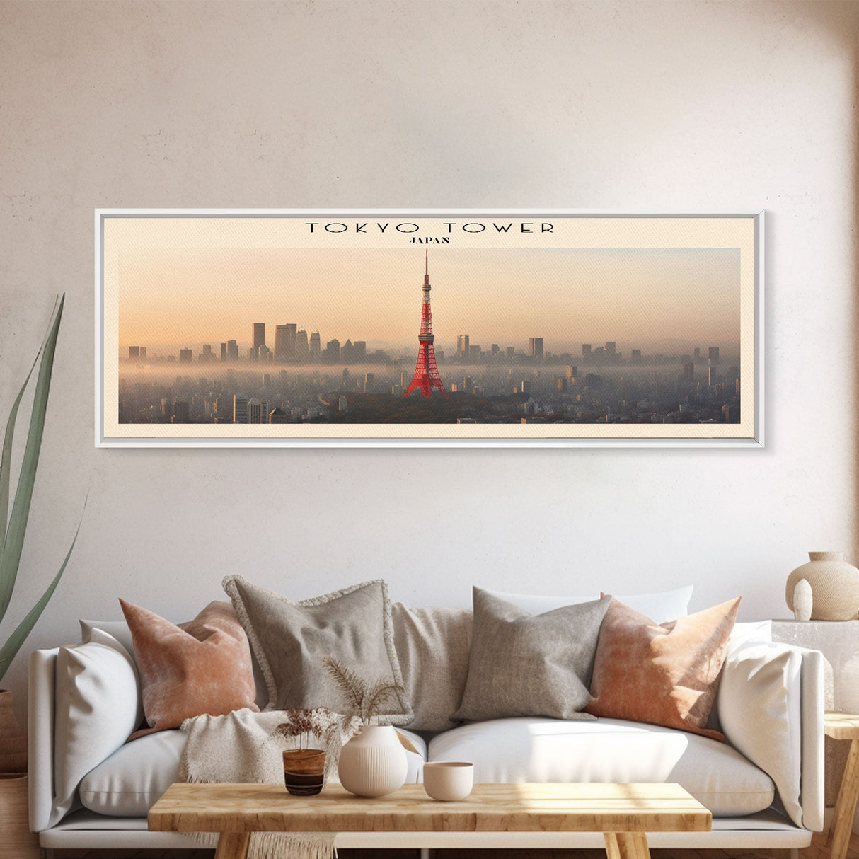 Tokyo Tower Travel Print Wall Art, Travel Poster Print, Retro Style COUNTRY Home Decor, Wall Hanging, Travel Gift Idea, Unique Metal Art