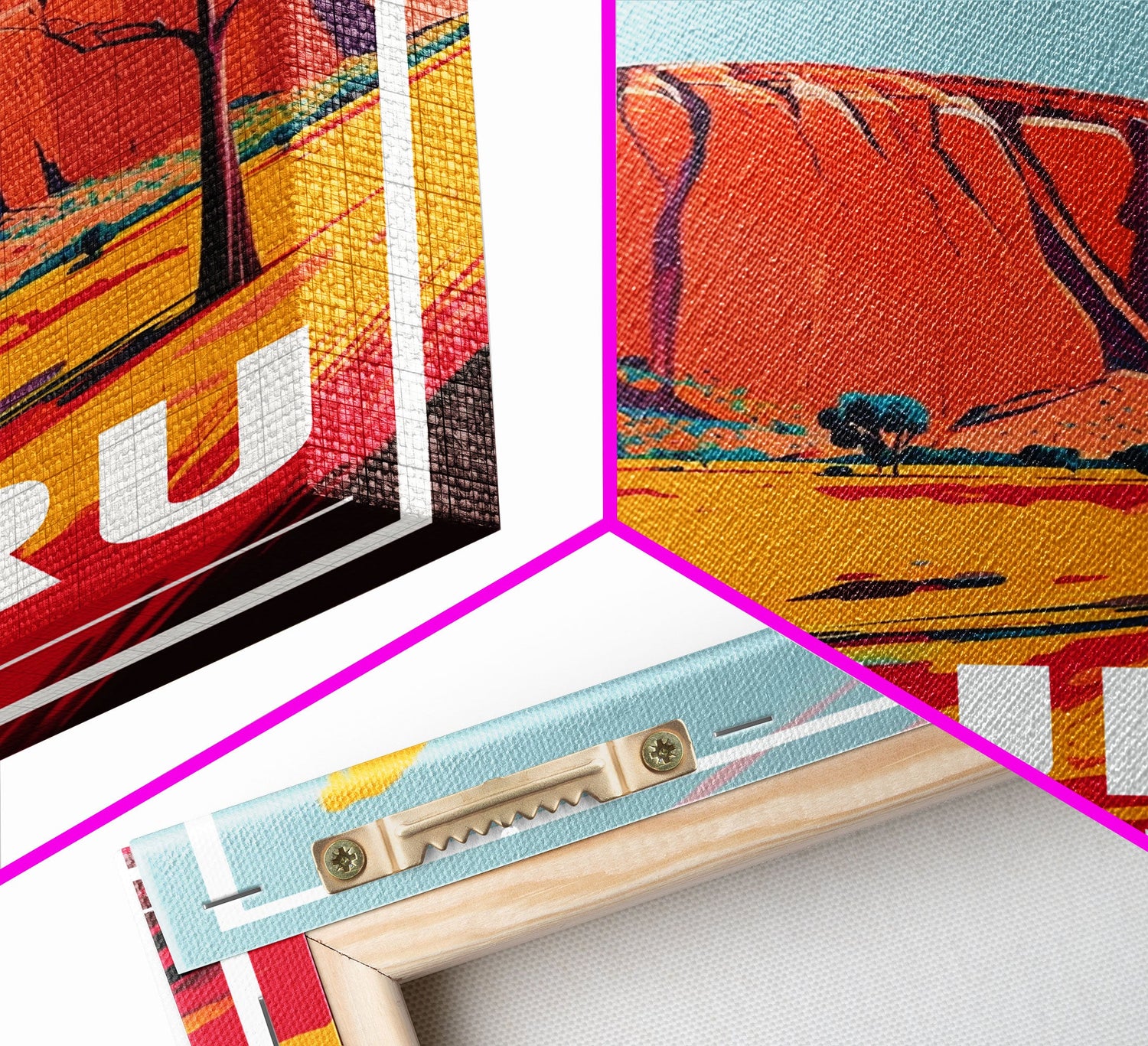 Uluru Wall Art, Red Centre, Australia Poster, Australia Wall Print, Travel Wall Print, Travel Poster, Travel Wall Art, Canvas Wall Print