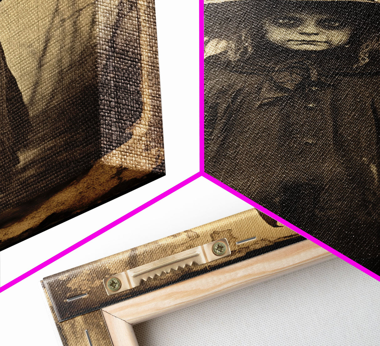 Witch Wall Decor, Dark Fantasy, Halloween Wall Art, Horror Decor, Spooky Art, Canvas Print, Wall Art, Vertical Print, Home Decor, Wall Decor