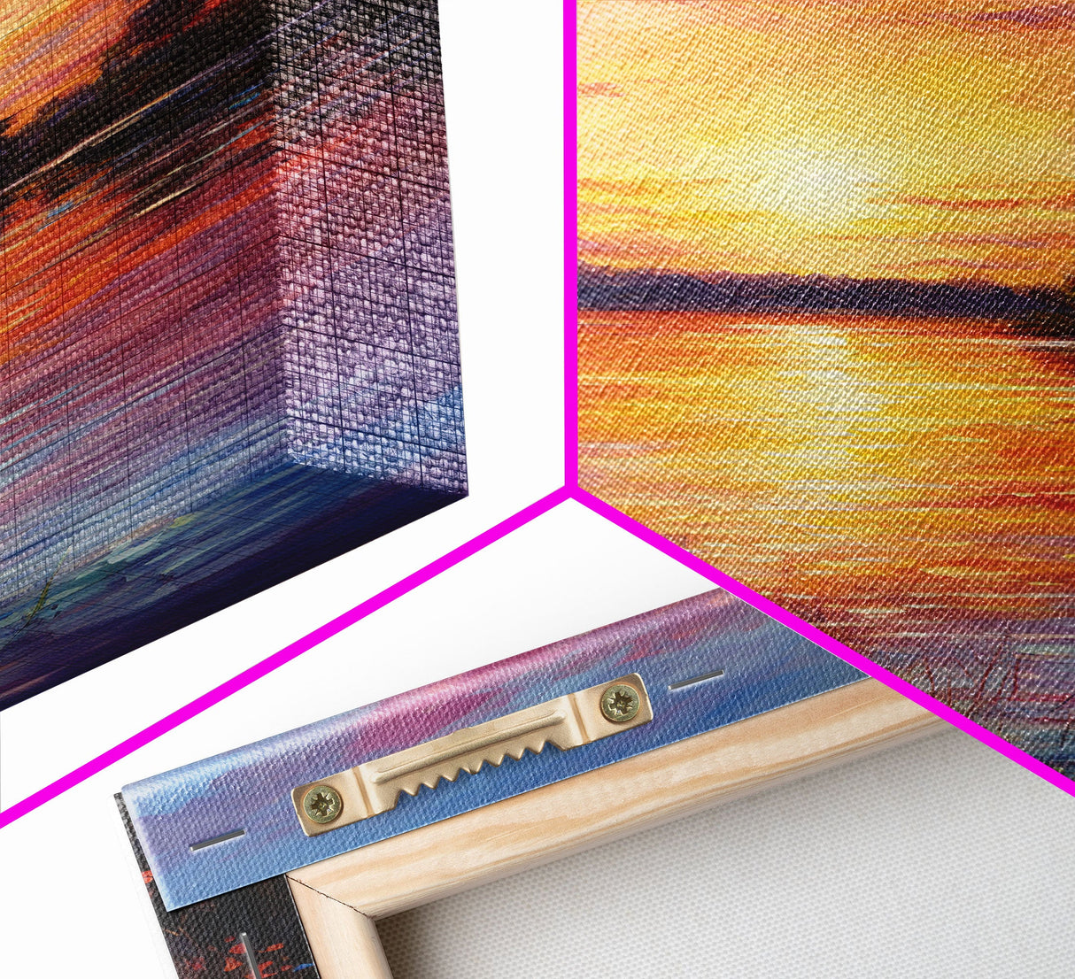 Sunset Wall Art, River Art Print, Landscape Wall Art, Nature Print, Canvas Print, Wall Art, Vertical Art, Going Away Gift, Over Bed Wall Art
