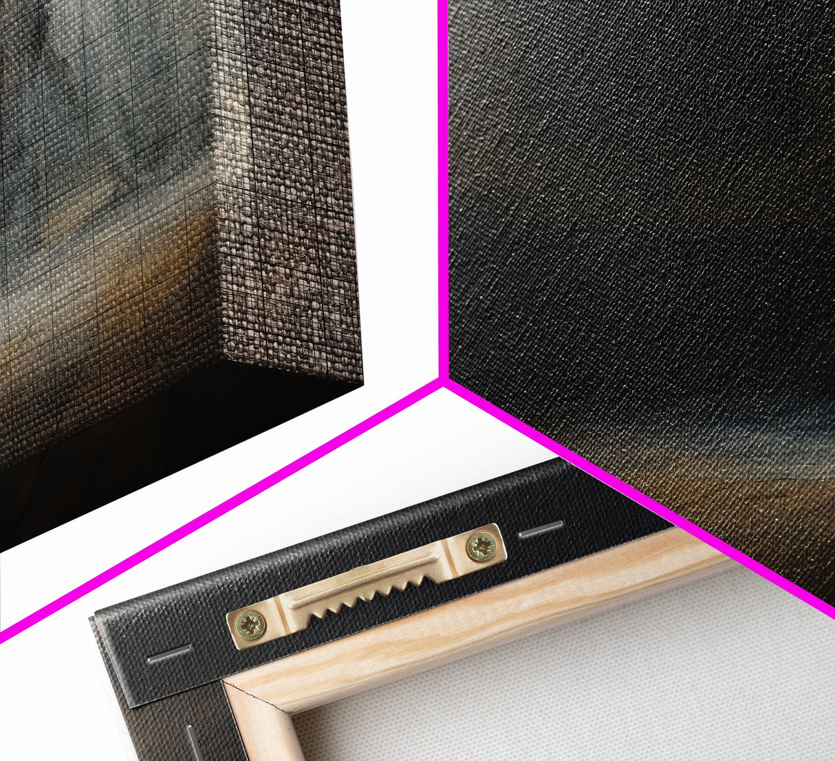 The Ghost In The Doorway, Macabre Halloween Decor, Halloween Poster / Canvas Print, Framed Wall Art, Dark Academia Goth Art