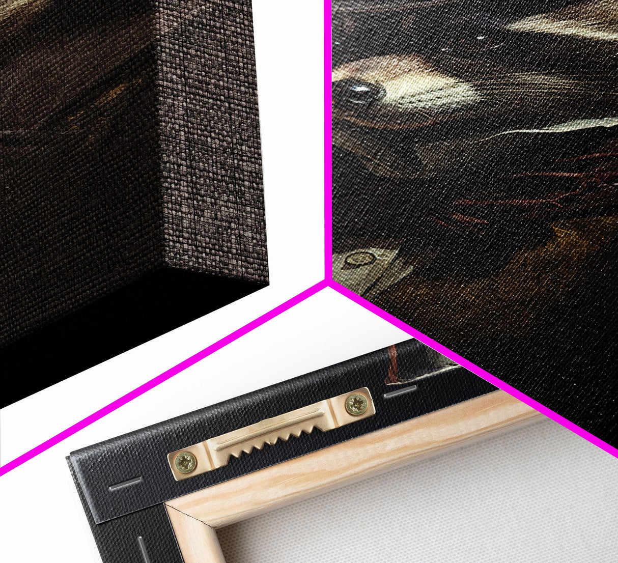 Funny Raccoon Art, Framed Canvas Print Or Poster, Funny Halloween Art, Victorian Raccoon Oil Painting Portrait, Victorian Business Raccoon