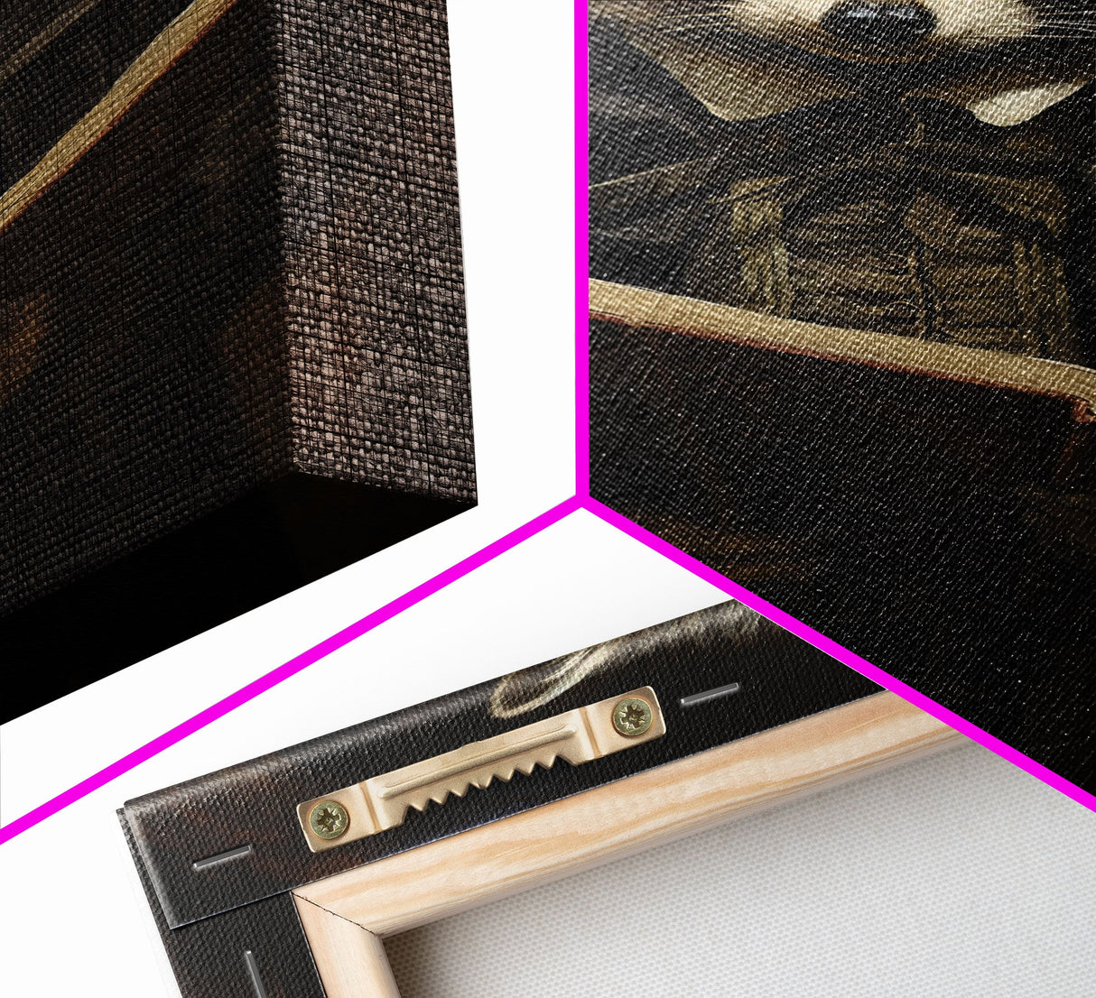 Funny Raccoon Art, Framed Canvas Print Or Poster, Funny Halloween Art, Victorian Raccoon Oil Painting Portrait, Victorian Preacher Raccoon