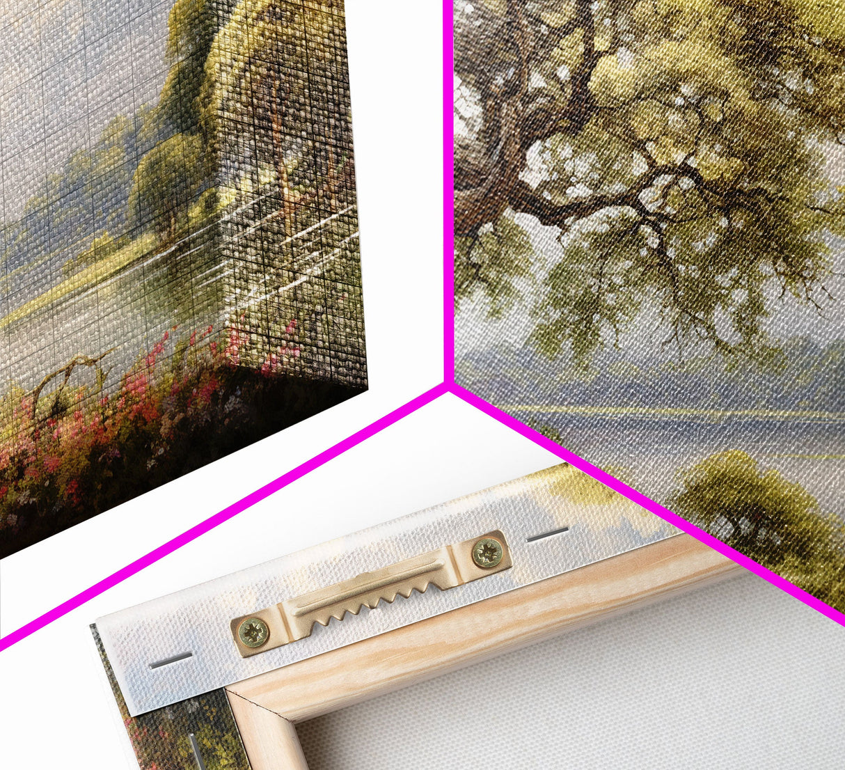 Lake Wall Art, Landscape Wall Print, Nature Print, Canvas Print, Wall Art, 3 Piece Wall Art, Nature Lover Gift, Family Room Art, Wall Decor