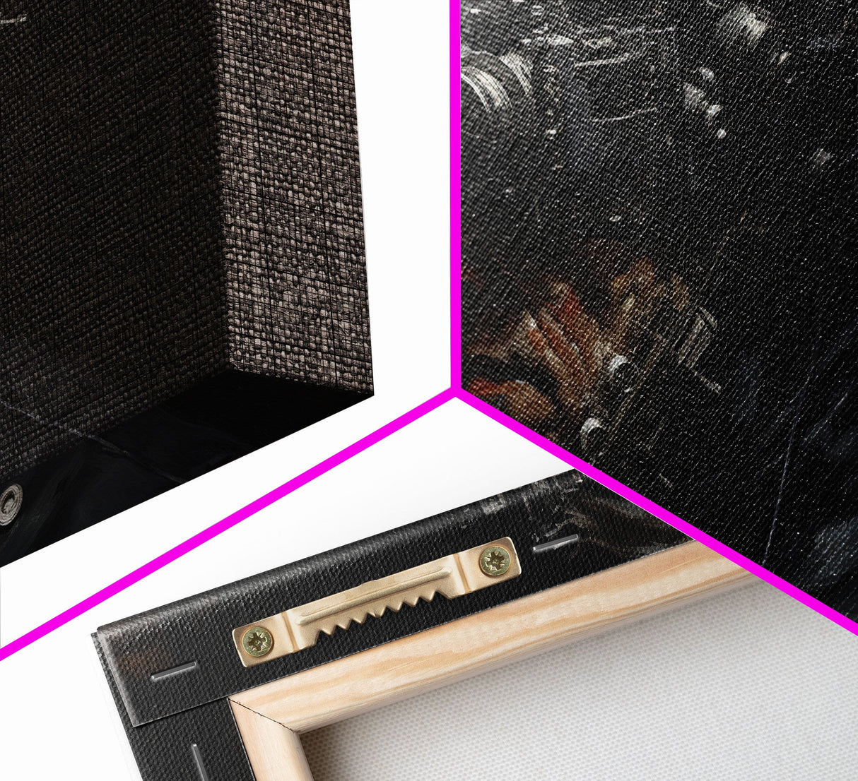 Victorian Steampunk Cyborg, Framed Canvas Print, Horror Prints, Halloween Wall Art, Halloween Themed Decor