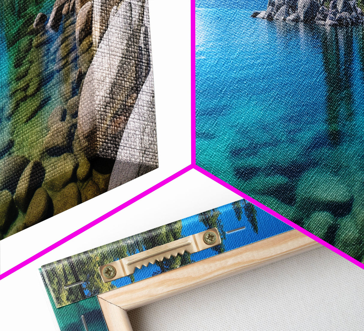 Panoramic Print of Lake Tahoe California, Extra Large Wall Art, Panoramic Wall Art, Panoramic Landscape Print, Landscape Photography