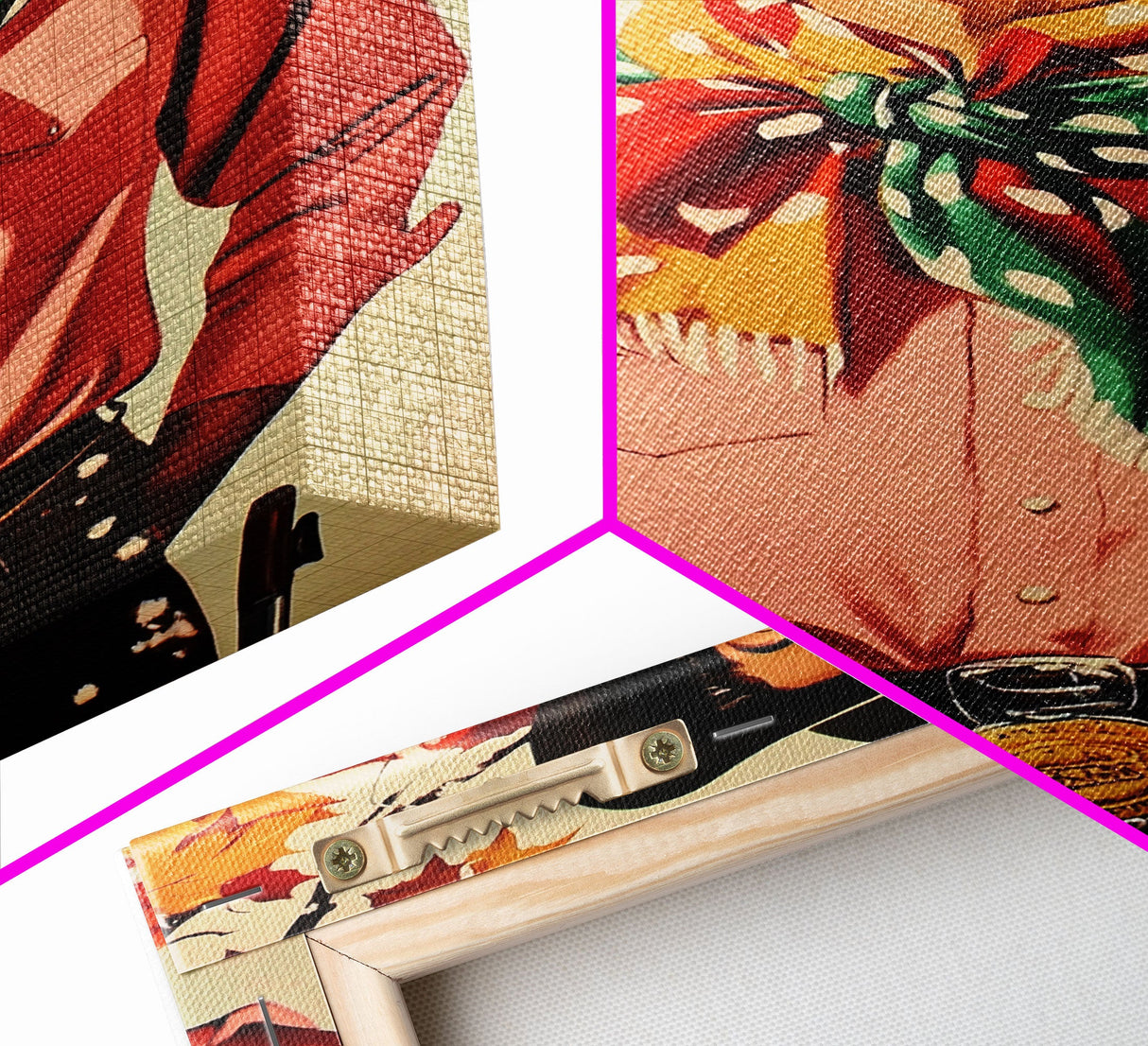 Cowboy Christmas Wall Art Canvas Print with Autumn Leaves, Seasonal Holiday Decor and Gift Idea 2024