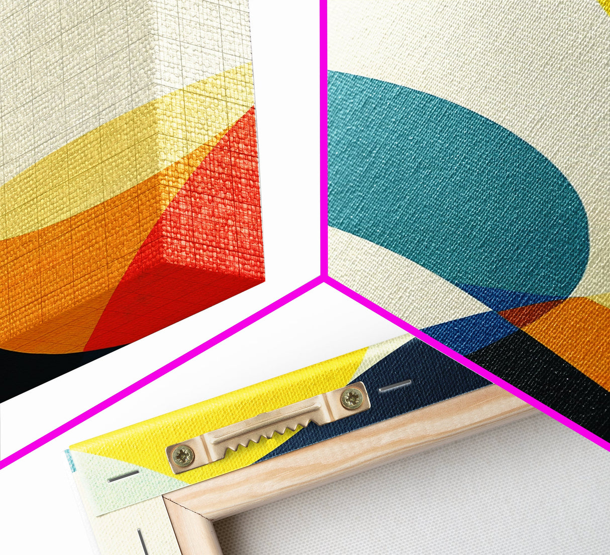 Large Colorful Abstract Art Painting Canvas Print, Abstract Extra Large Wall Art, Vertical Print