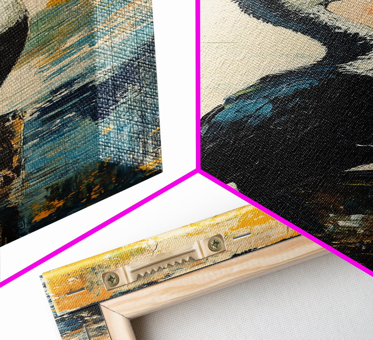 Abstract Bird Art, Coastal Wall Art, Nautical Decor, Bird Art Print, Framed Canvas Print, Rustic Wall Art, Vertical Wall Art
