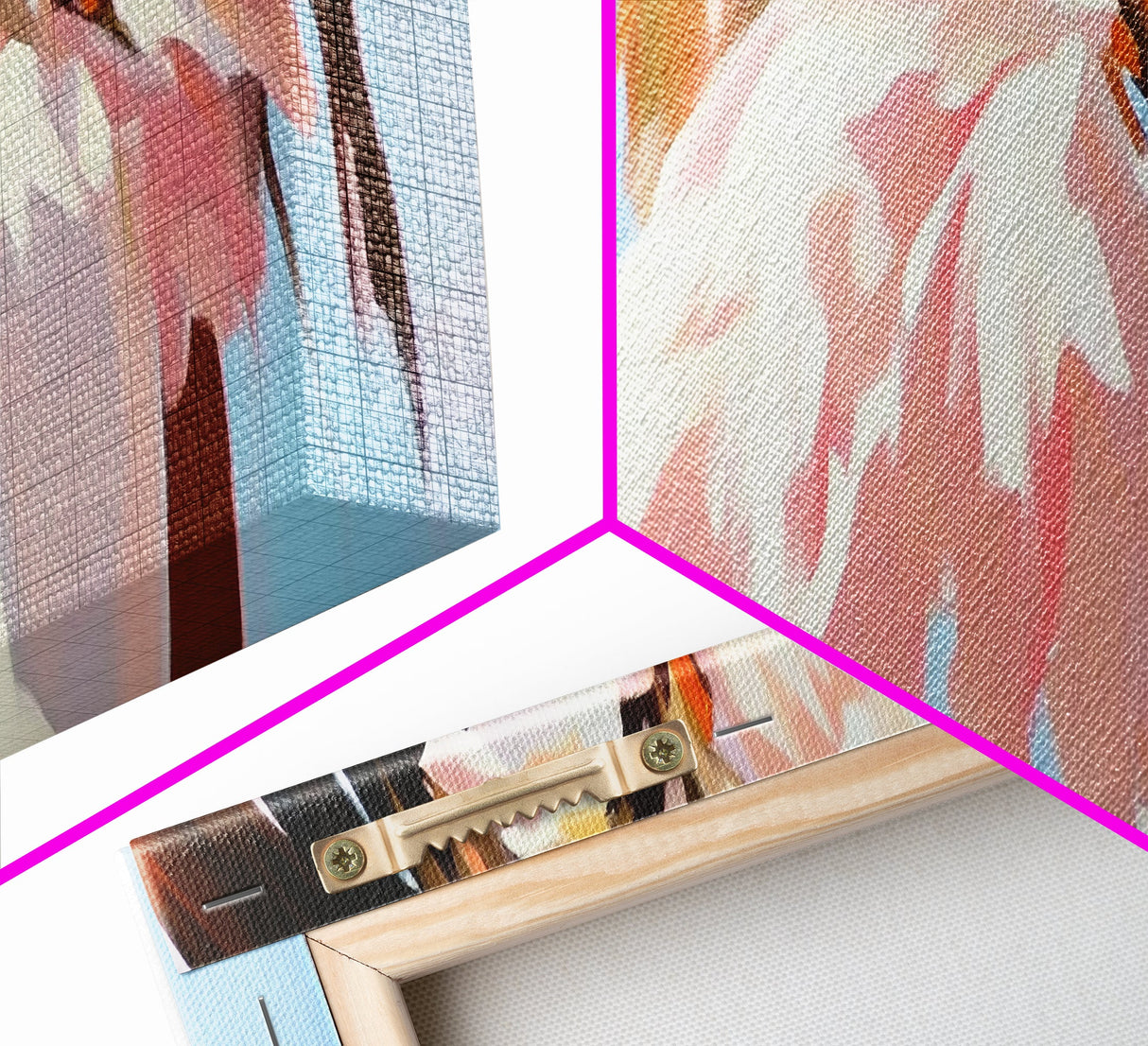 Palm Tree, Tropical, Sunset, Canvas Print, Coastal Wall Art, Beach Aesthetic, Summer Decor, Minimalist Art, Living Room Artwork