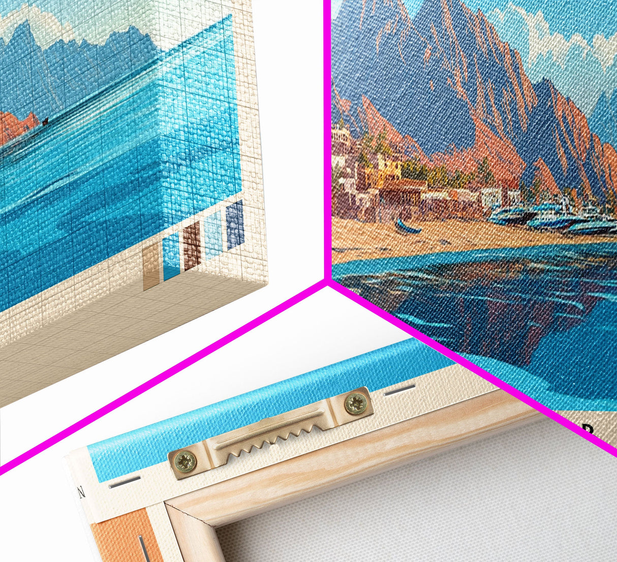 Dahab, Egypt Panoramic Print, Vacation Gift, Egypt Wall Art, Vacation Wall Art, Vacatation Memories, Beach Decor, Beach Or Lakehouse Art