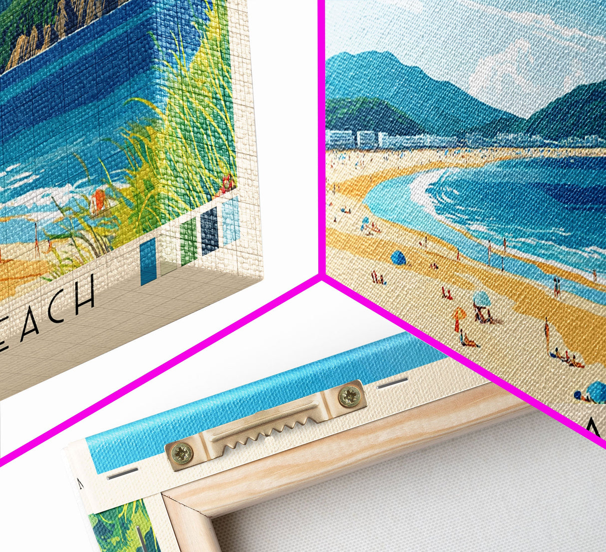 Jodogahama Beach, Japan Panoramic Print, Vacation Gift, Japan Wall Art, Vacation Wall Art, Vacatation Memories, Beach Decor, Beach Or Lakehouse Art