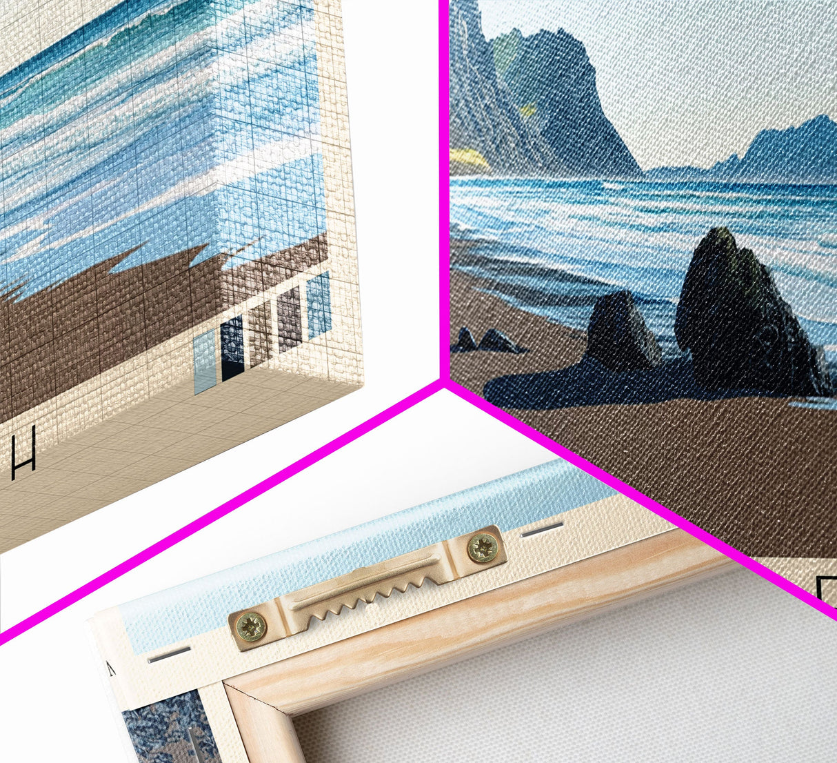 Sandvik Beach, Iceland Panoramic Print, Vacation Gift, Iceland Wall Art, Vacation Wall Art, Vacatation Memories, Beach Decor, Beach Or Lakehouse Art