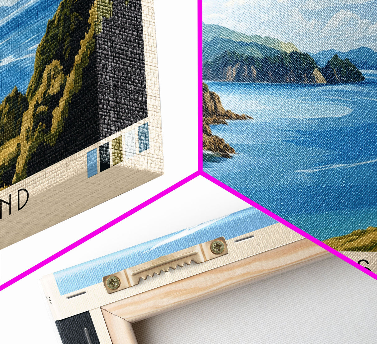 Stewart Island, New Zealand Panoramic Print, Vacation Gift, New Zealand Wall Art, Vacation Wall Art, Vacatation Memories, Beach Decor, Beach Or Lakehouse Art