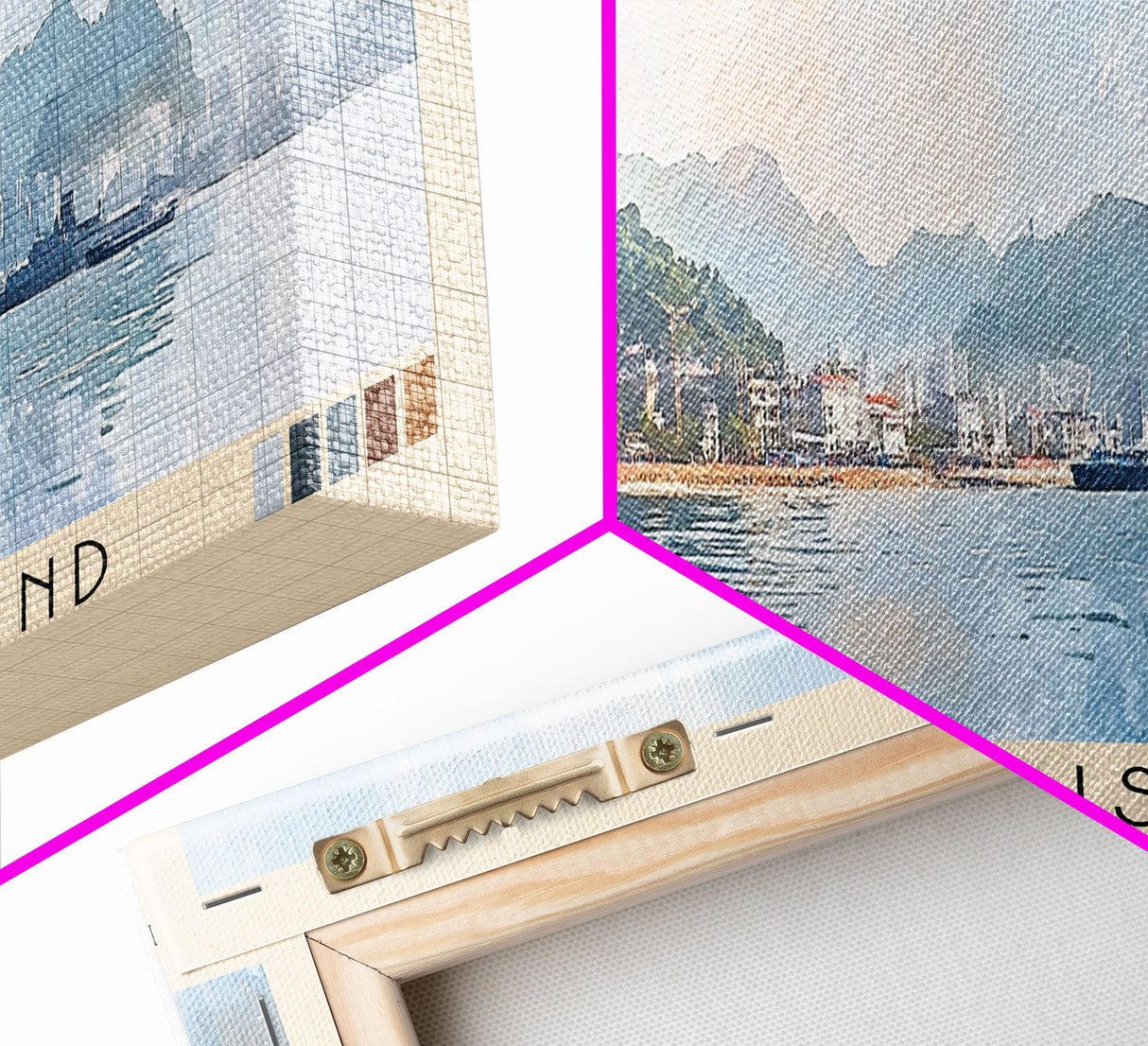 Gulangyu Island, China Watercolor Beach Print, Vacation Gift, China Wall Art, Beach Painting, Beach Decor, Beach Painting