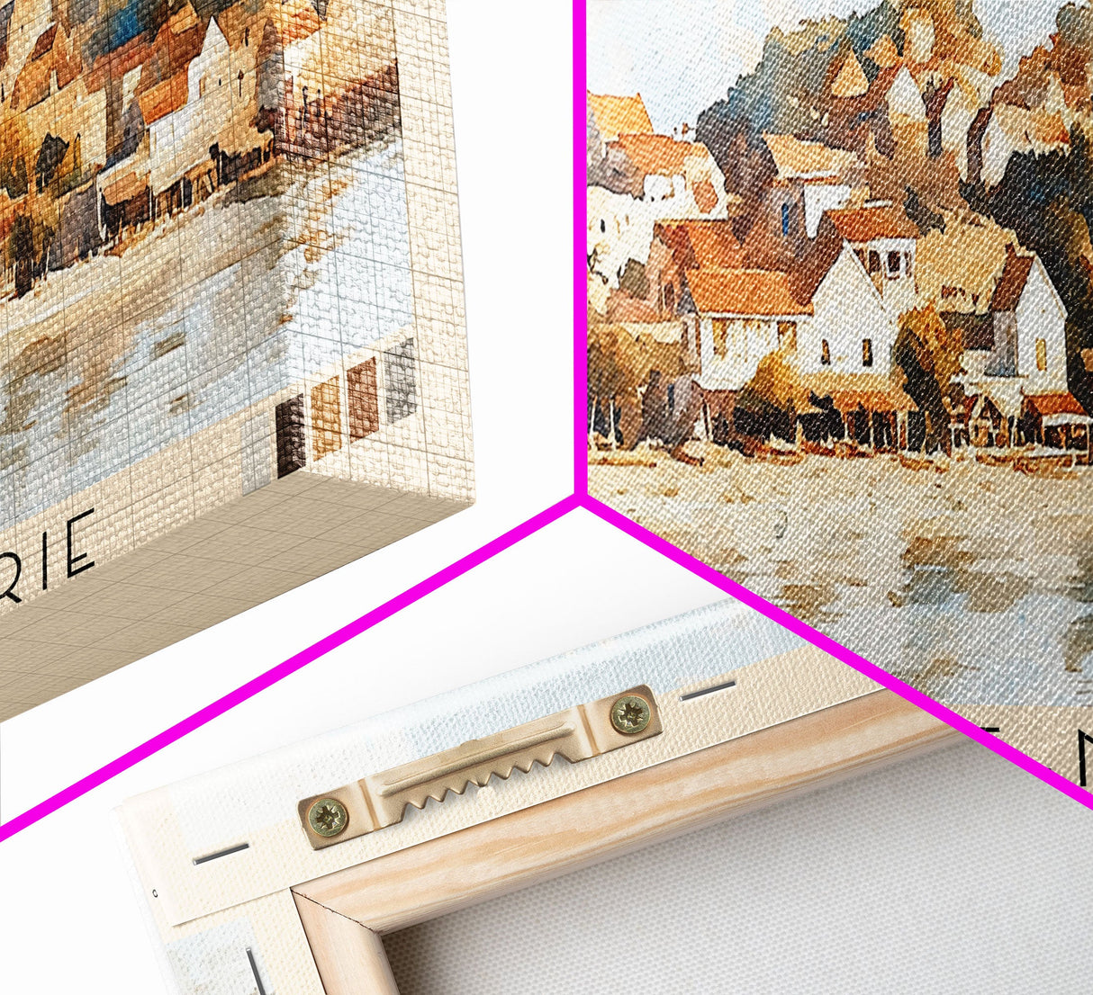 Ile Sainte-Marie, Madagascar Watercolor Print, Vacation Gift, Madagascar Wall Art, Beach Painting, Beach Decor, Large Wall Art, Wood Frame Art