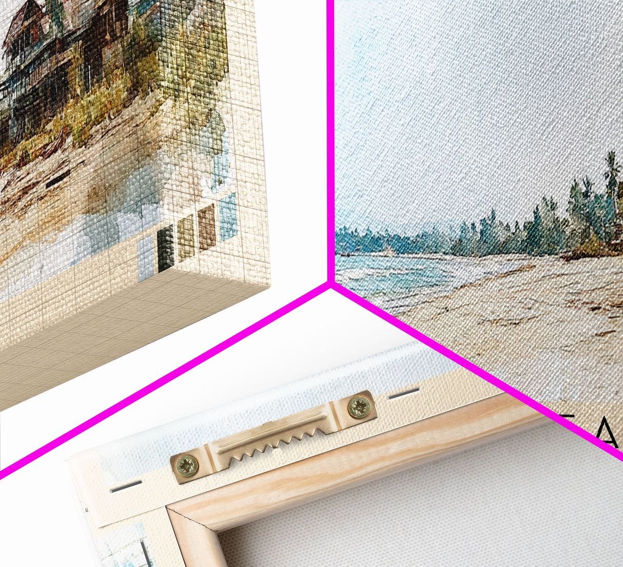 Lazy Beach, Cambodia Watercolor Beach Print, Vacation Gift, Cambodia Wall Art, Beach Painting, Beach Decor, Beach Painting