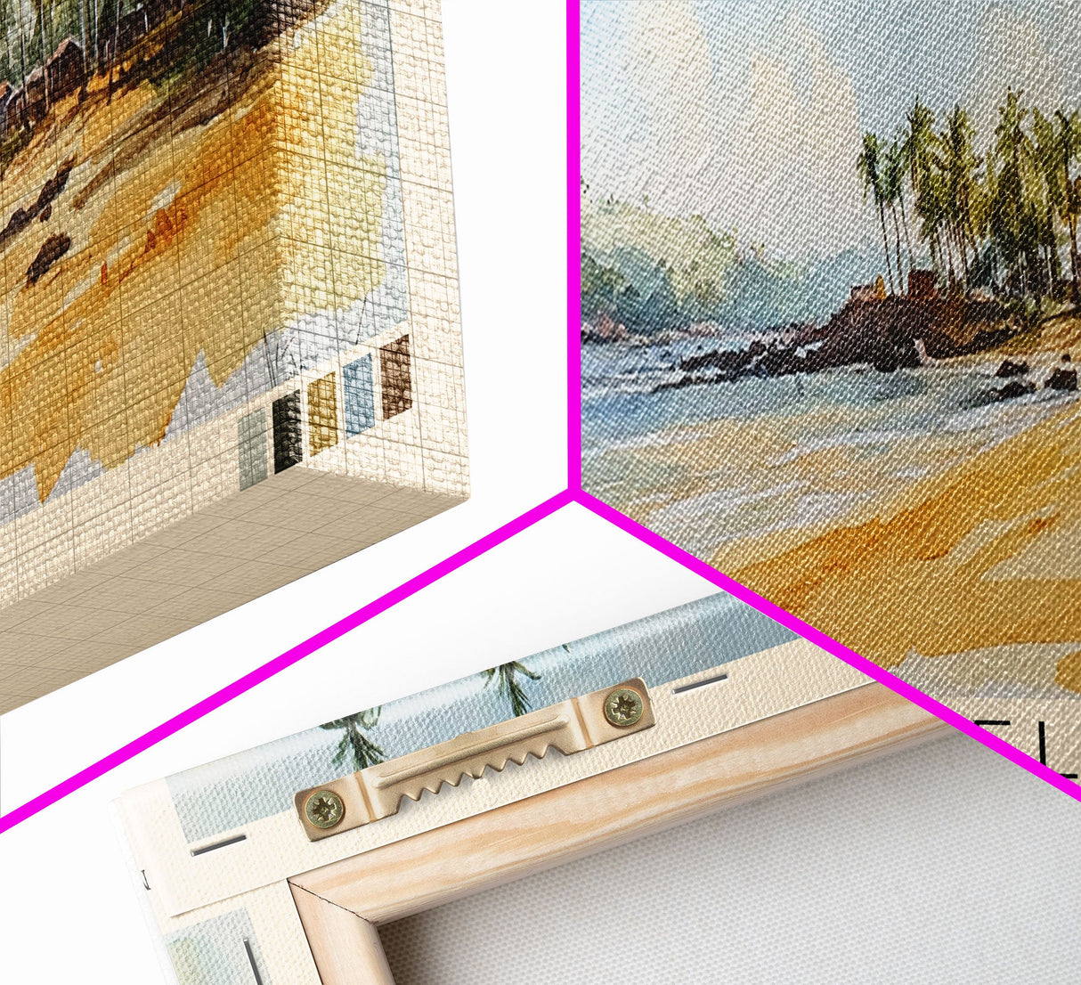 Nilaveli, Sri Lanka Watercolor Beach Print, Vacation Gift, Sri Lanka Wall Art, Beach Painting, Beach Decor, Beach Painting