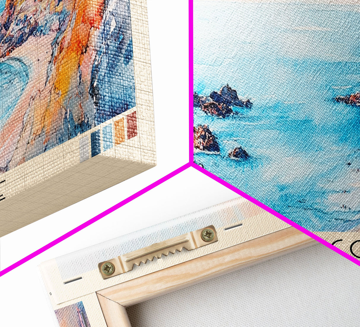 Sennen Cove, United Kingdom Watercolor Beach Print, Vacation Gift, United Kingdom Wall Art, Beach Painting, Beach Decor, Beach Painting