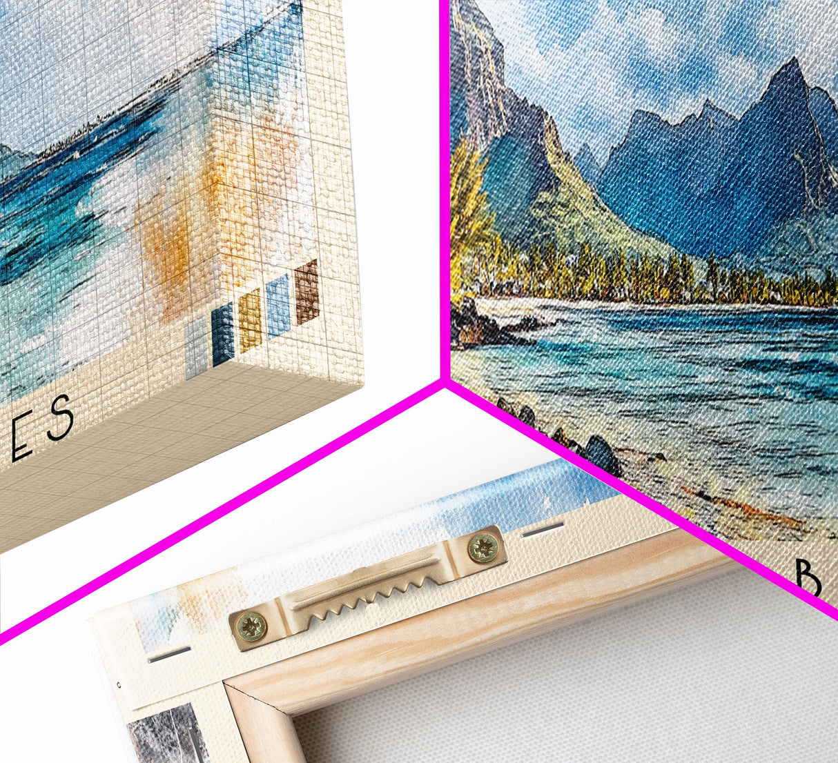 Trou-aux-Biches, Mauritius Watercolor Beach Print, Vacation Gift, Mauritius Wall Art, Beach Painting, Beach Decor, Beach Painting