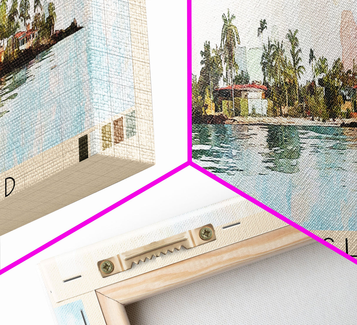 Turtle Island, Venezuela Watercolor Beach Print, Vacation Gift, Venezuela Wall Art, Beach Painting, Beach Decor, Beach Painting