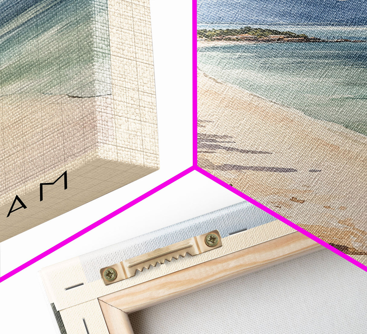 Koh Phayam, Thailand Watercolor Beach Print, Vacation Gift, Thailand Wall Art, Beach Painting, Beach Decor, Beach Painting