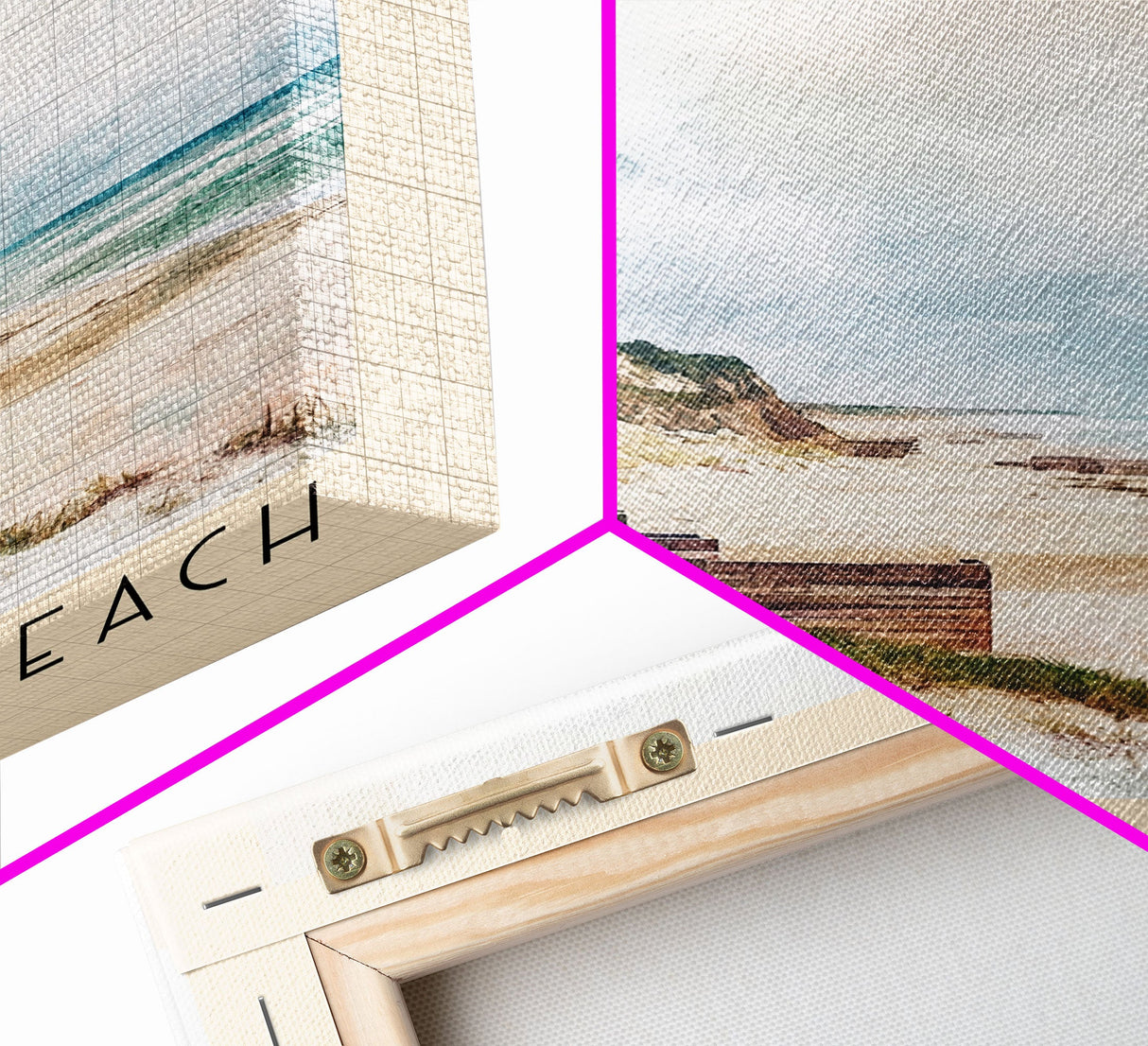 Langeoog Beach, Germany Watercolor Beach Print, Vacation Gift, Germany Wall Art, Beach Painting, Beach Decor, Beach Painting