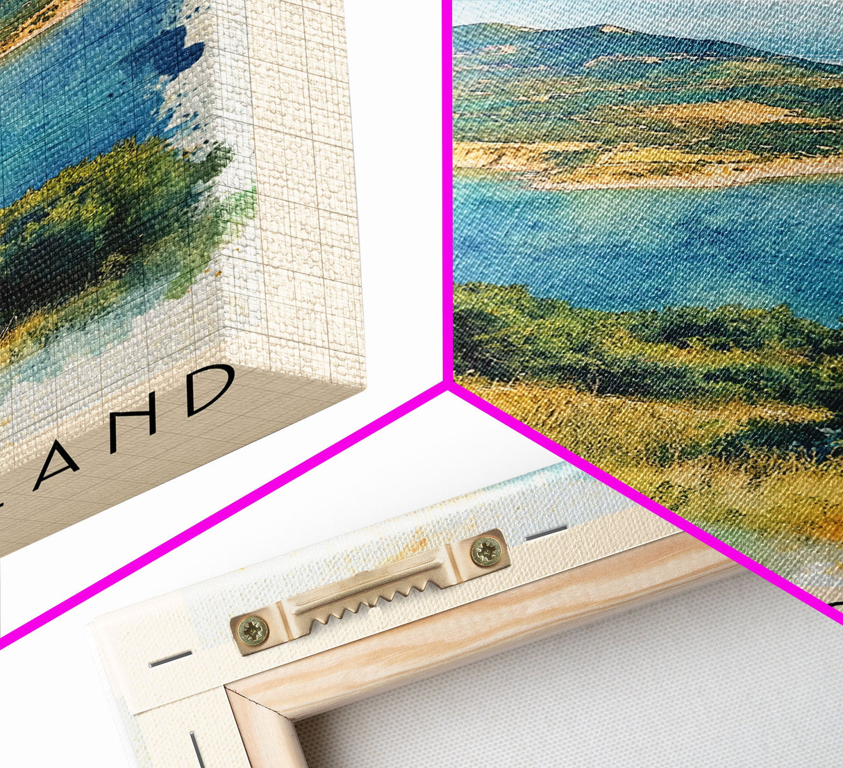 Levant Island, France Watercolor Beach Print, Vacation Gift, France Wall Art, Beach Painting, Beach Decor, Beach Painting