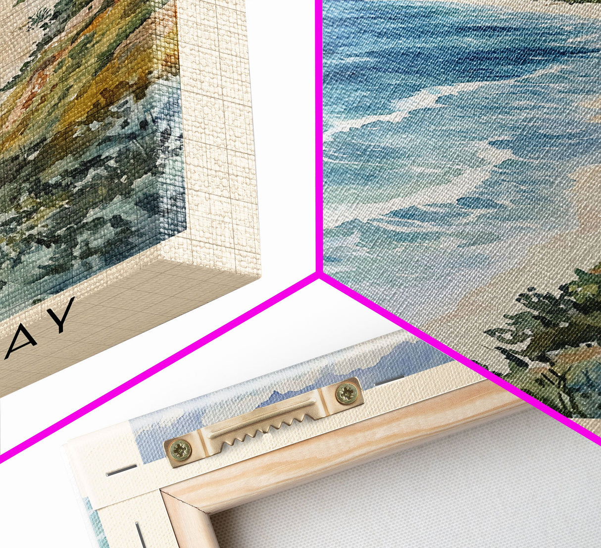 Shoal Bay, Anguila Watercolor Beach Print, Vacation Gift, Anguila Wall Art, Beach Painting, Beach Decor, Beach Painting